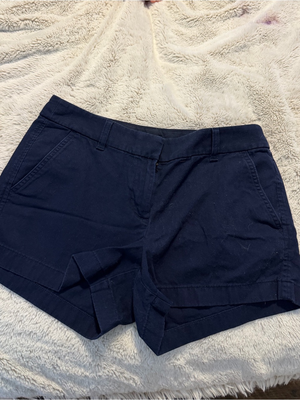 J. Crew 3.5 Navy Women's Casual Chino Shorts